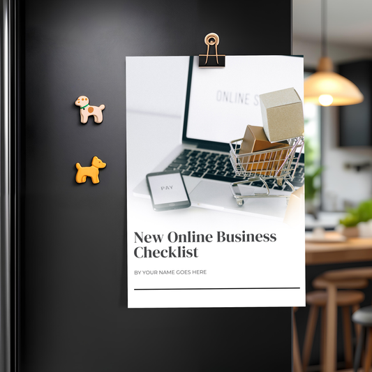 New Online Business Checklist