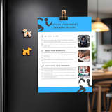Fitness and Workout Tracker Checklist