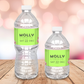 5th Birthday Water Bottle Label Female