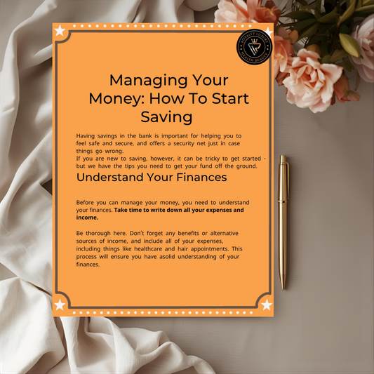 Managing Your Money: How To Start Saving