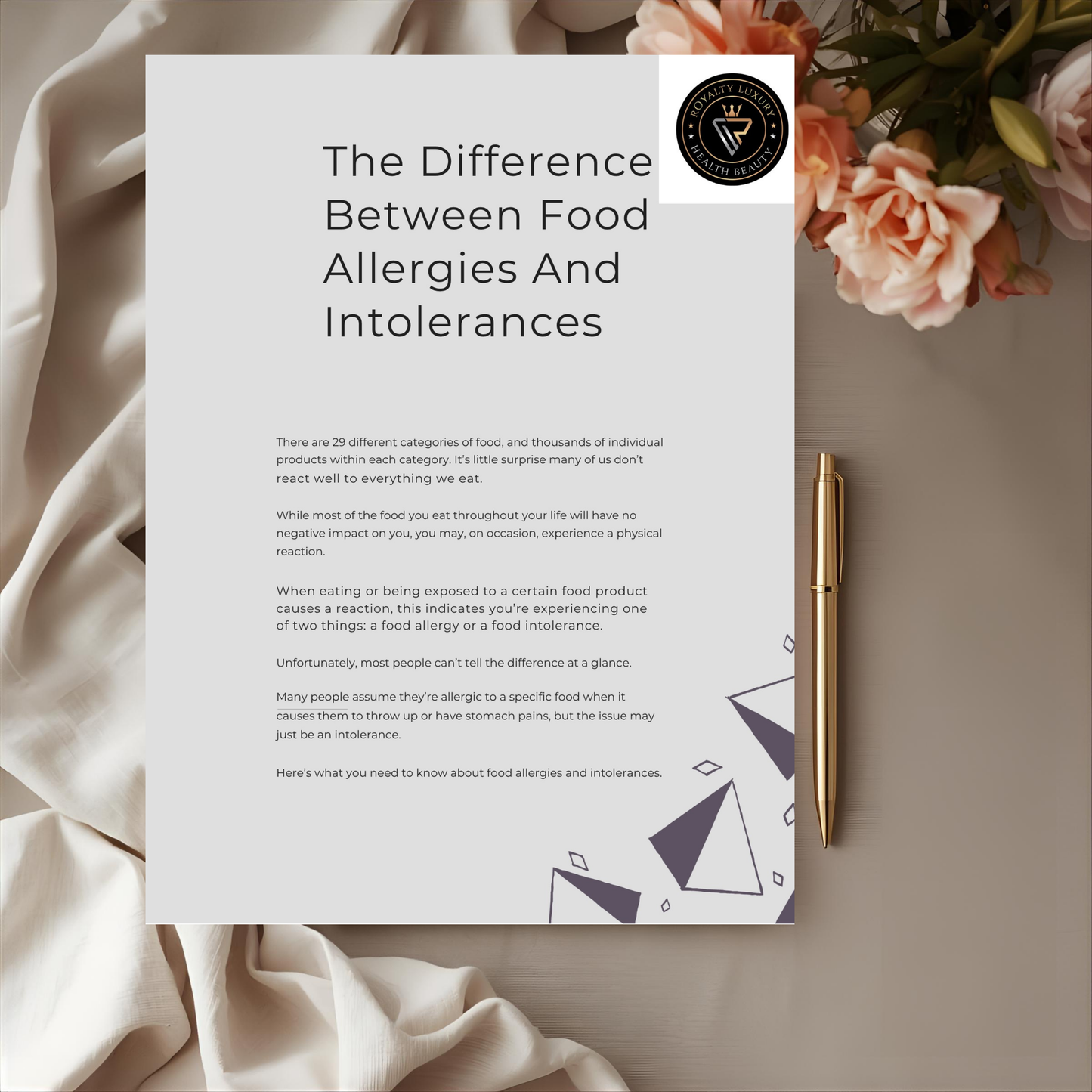 The Difference Between Food Allergies and Intolerances