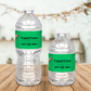 8th Birthday Water Bottle Label
