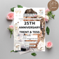 25th Anniversary Invitation