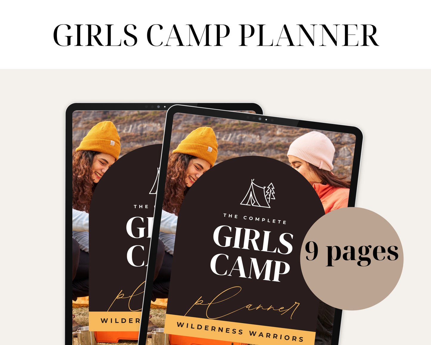 Girls Camp Planner