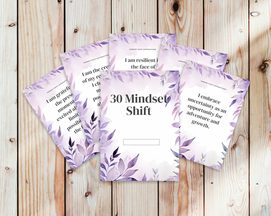 Mindset Shift Affirmation Cards