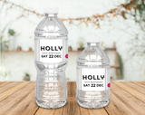 15th Birthday Water Bottle Label Female