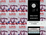 Great Commandment Bible Study Worksheet