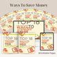 Ways To Save Money