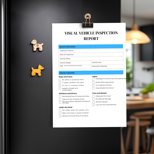 Car Inspection Checklist