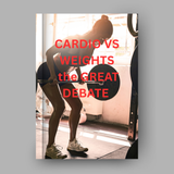 Cardio VS Weights: The Great Debate