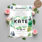 80th Birthday Invitation