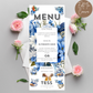 7th Birthday Menu
