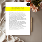 Journaling Strategies