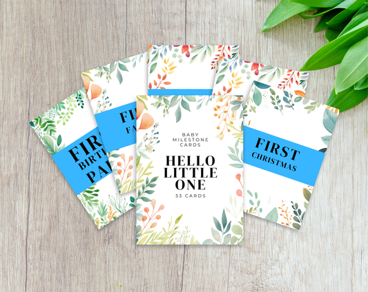 Baby Milestone Affirmation Cards