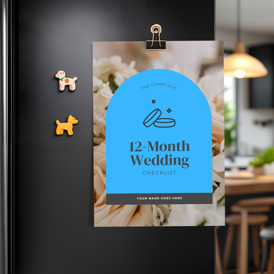 12 Month Wedding Checklist
