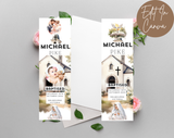 Baptism Bookmarks Male