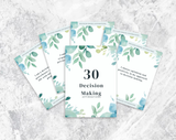 30 Decision Making Affirmation Cards