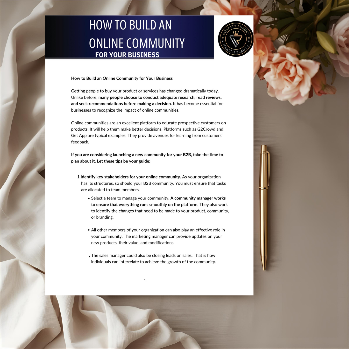 How To Build An Online Community For Your Business