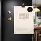 Chores and Cleaning Schedule