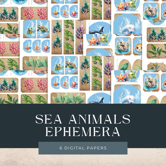 Sea Animals Ephemera