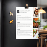 Healthy Eating Meal Plan Checklist