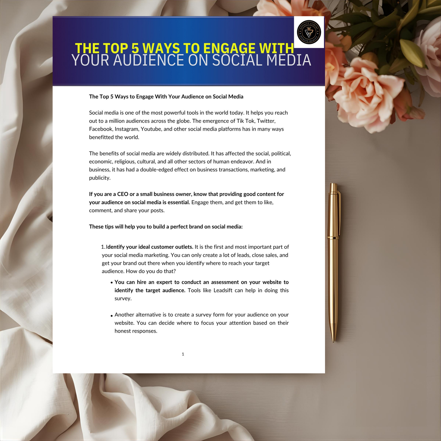 Five Ways To Engage With Your Audience on Social Media
