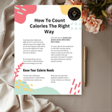 How To Count Calories The Right Way