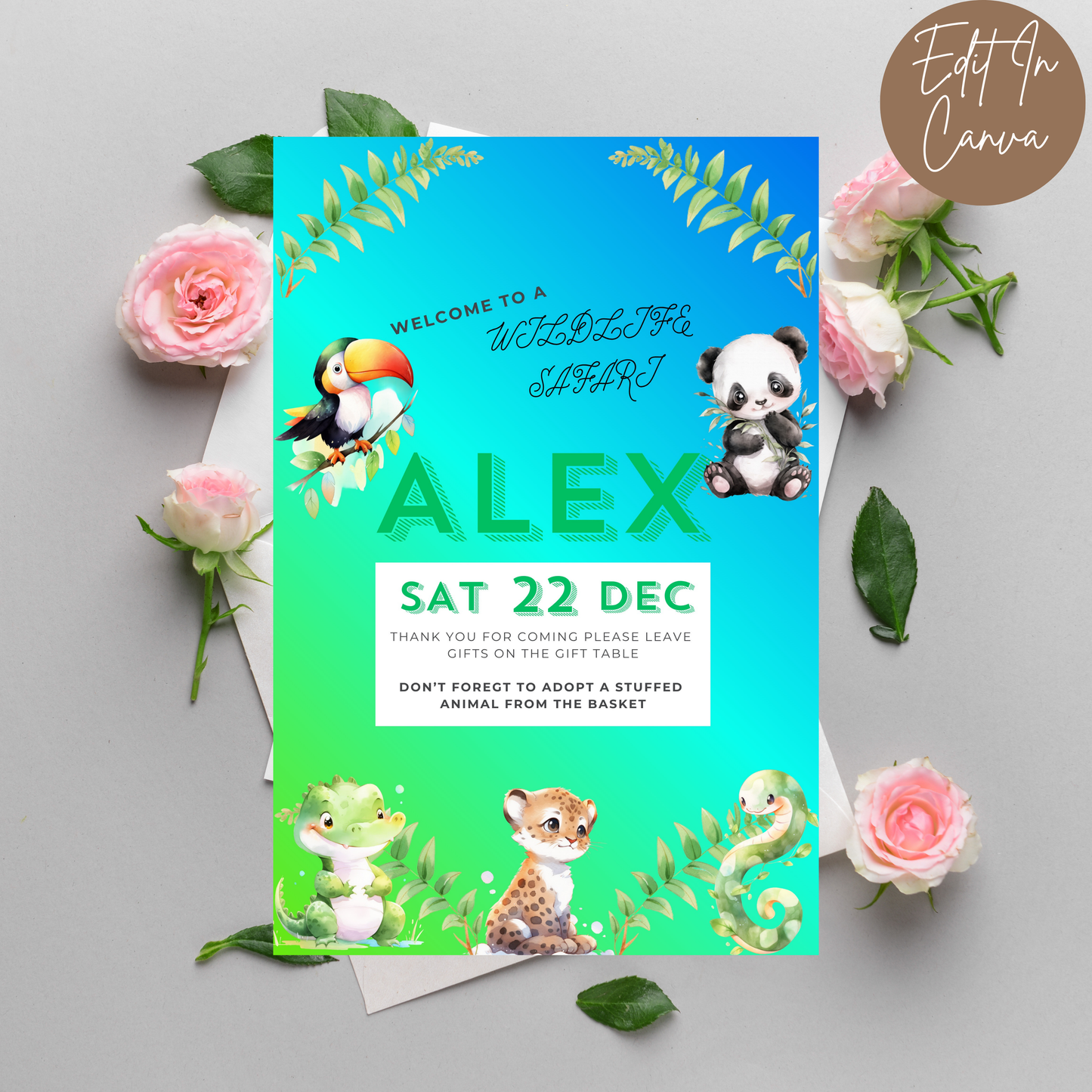 2nd Birthday Welcome Sign