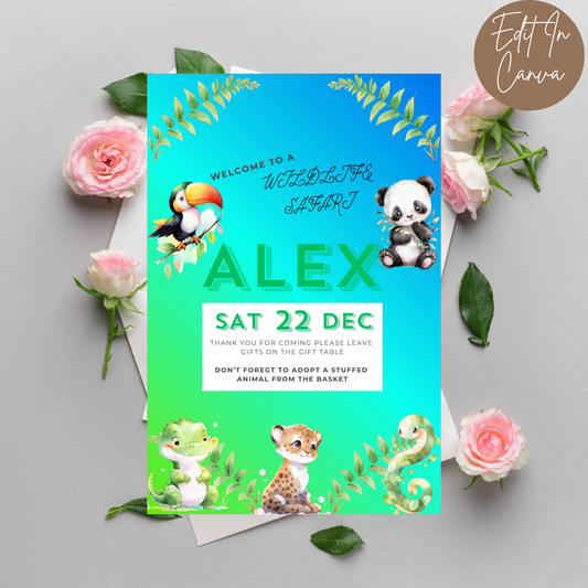 2nd Birthday Welcome Sign
