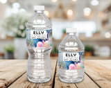 4th Birthday Water Bottle Label