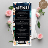 50th Birthday Menu Female