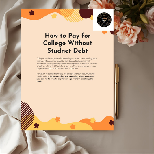 How To Pay For College Without A Student Debt