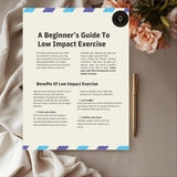 A Beginner's Guide To Low Impact Exercise