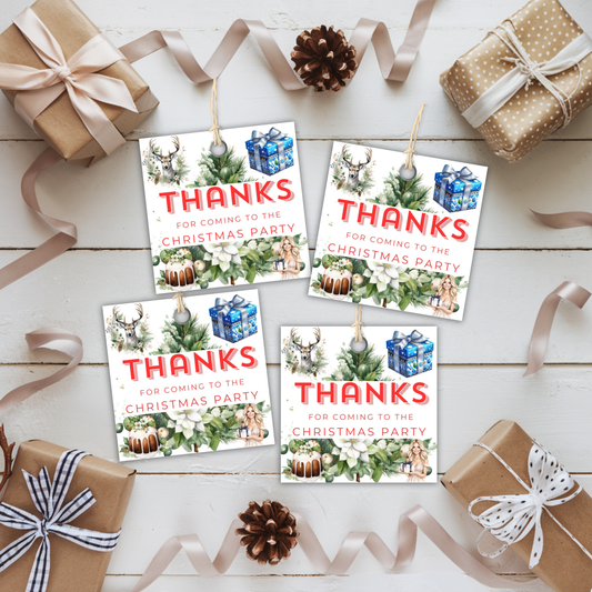 Christmas Thank You Tag
