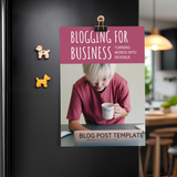 Blogging For Business Turning Words Into Revenue Blog Post Template