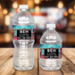 21st Birthday Water Bottle Label Male