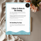 Five Ways To Relax In The Evening