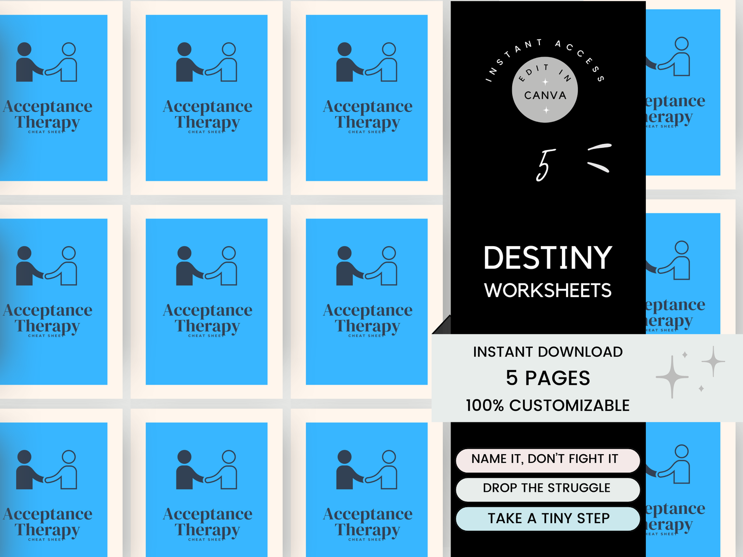 Acceptance Therapy Cheat Sheet