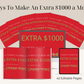 Ways To Make An Extra $1000 a Month