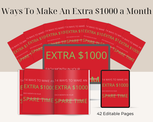 Ways To Make An Extra $1000 a Month
