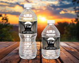 16th Birthday Water Bottle Label