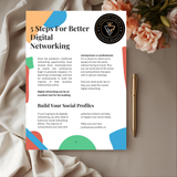 Five Steps For Better Digital Networking