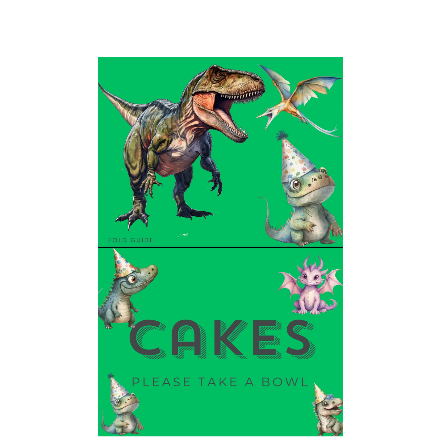8th Birthday Food Labels