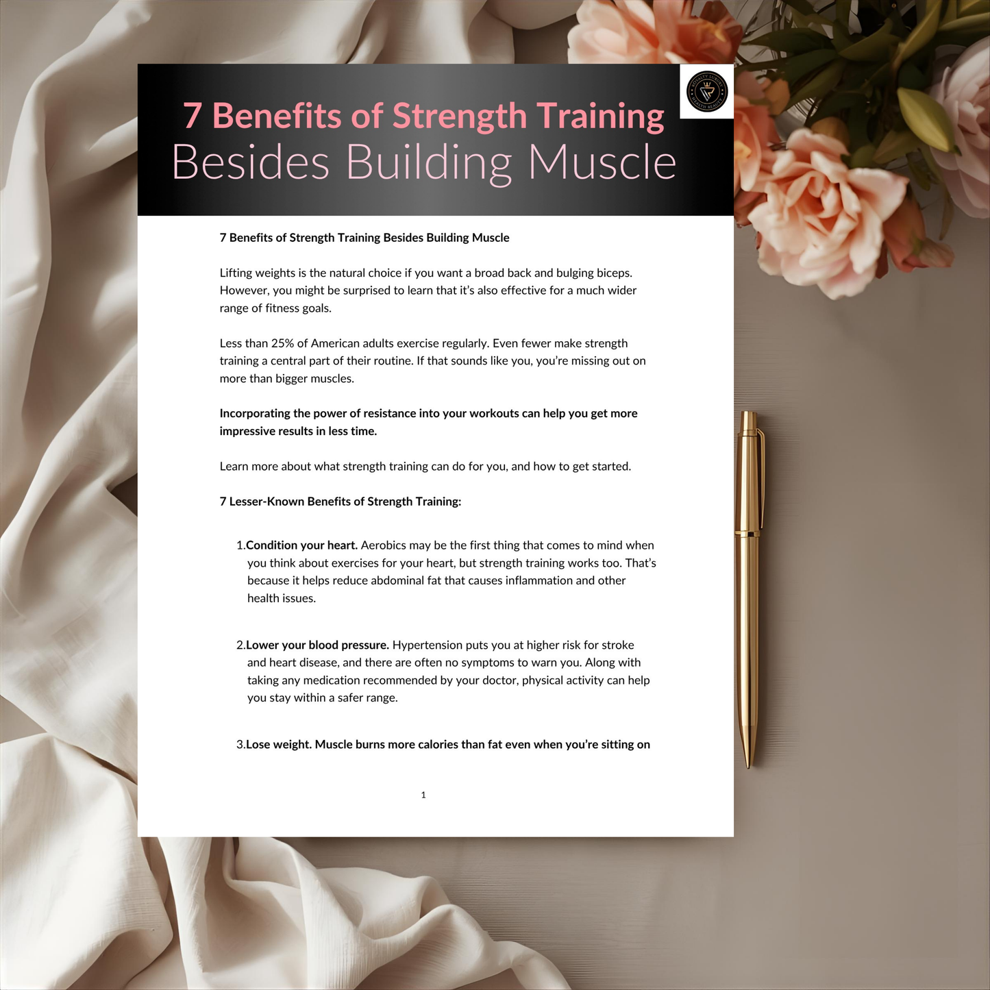 Seven Benefits of Strength Training Besides Building Muscle