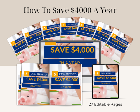 How To Save $4000 A Year