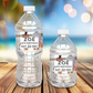 40th Birthday Water Bottle Label Female