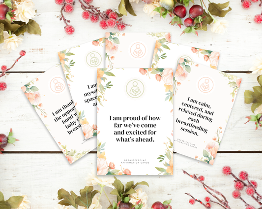 25 Breastfeeding Affirmation Cards