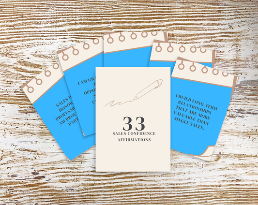 33 Sales Confidence Affirmations