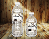 Baptism Water Bottle Label
