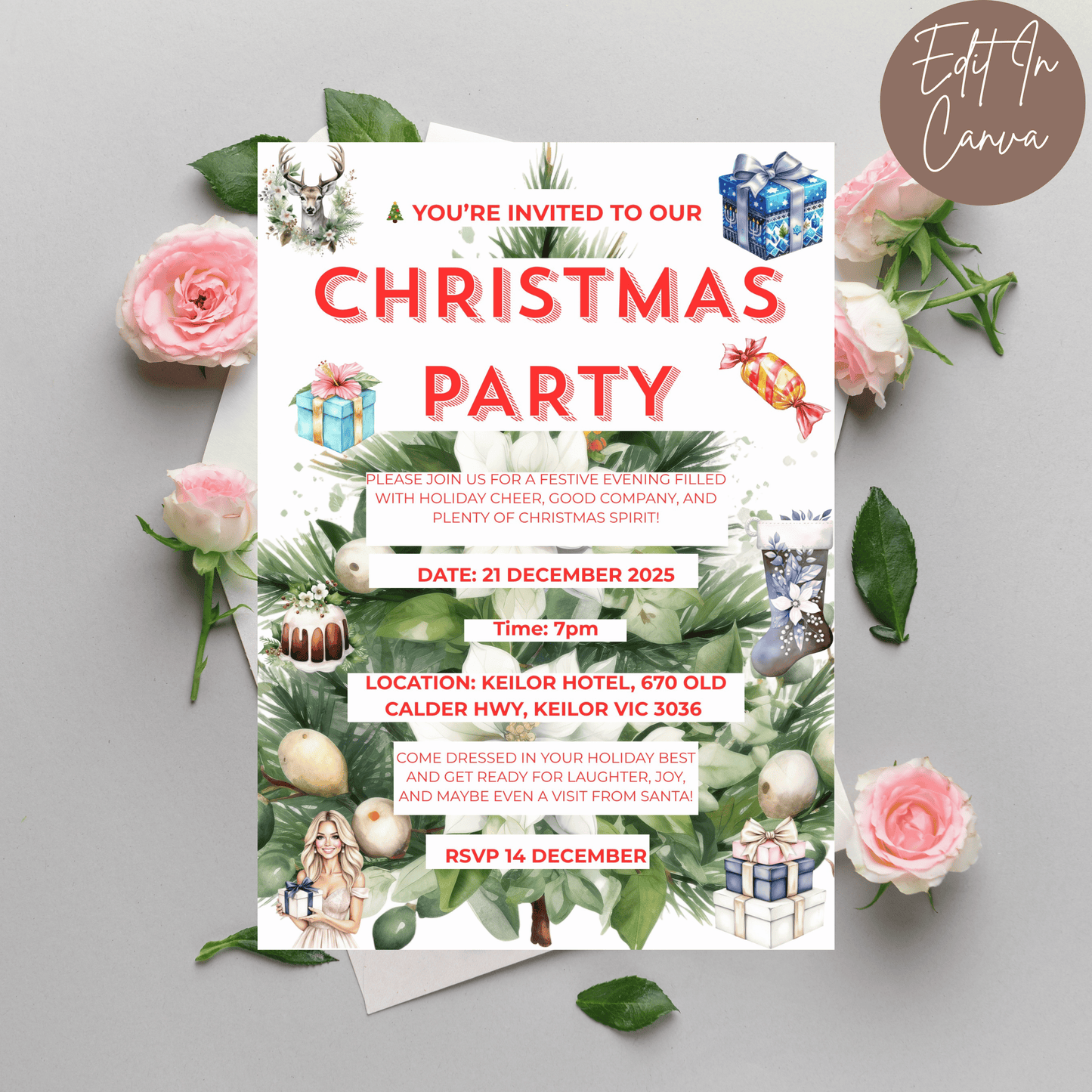 Christmas Party Invitation